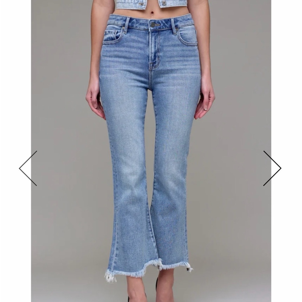 Hidden Women's Blue Flare Jeans